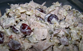 chicken salad with grapes
