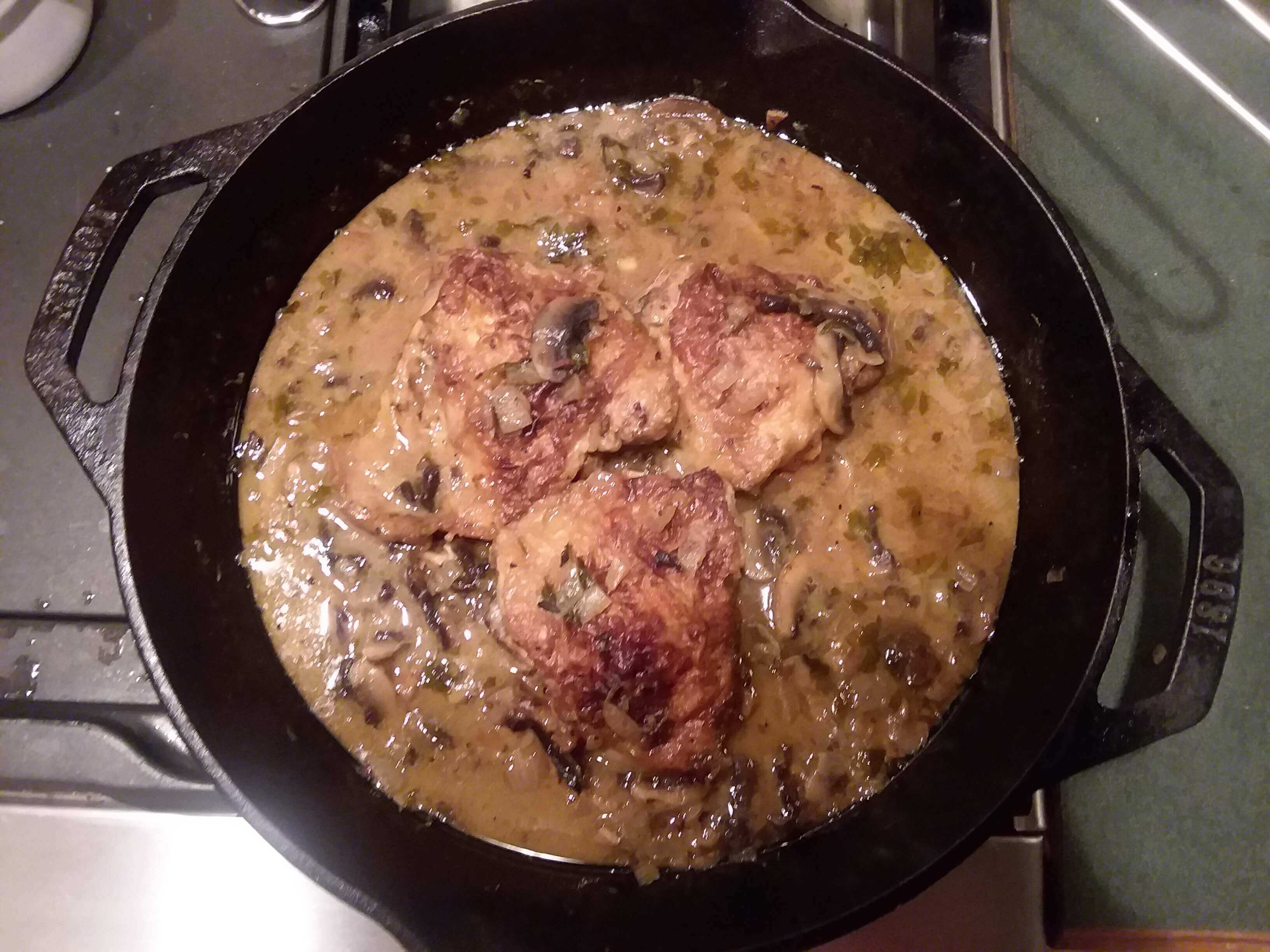 Chicken Marsala
