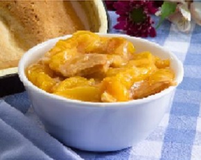 peach cobbler