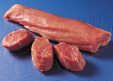 raw pork tenderloin medallions