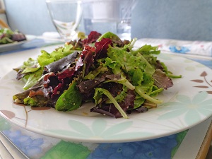 image of salad greens