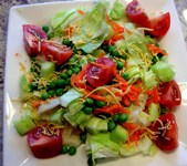 colorful tossed salad