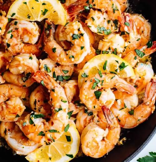 Garlic Lemon Shrimp