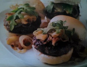 Apple Onion Cheese Sliders