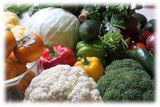 colorful array of vegetable colorful array of vegetable